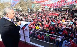 Mansur Yavaş: Belli ki anketlere göre rekor oyla kazanıyoruz