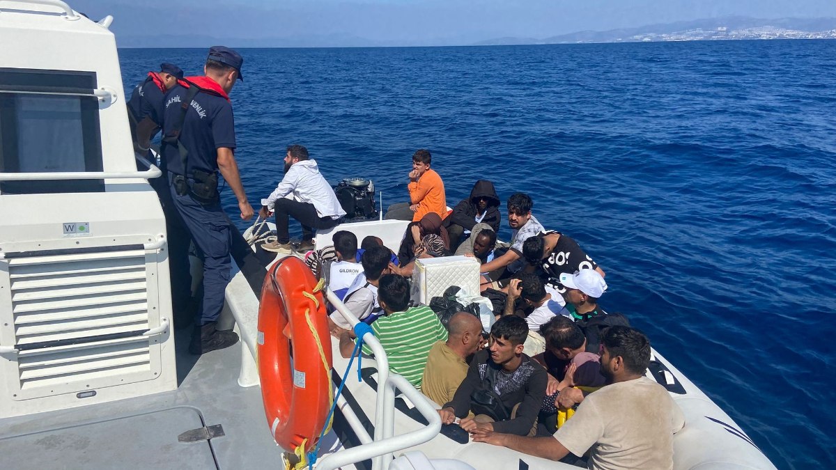 Aydın’da bir ay boyunca  ölüme terk edilen 210 göçmen kurtarıldı