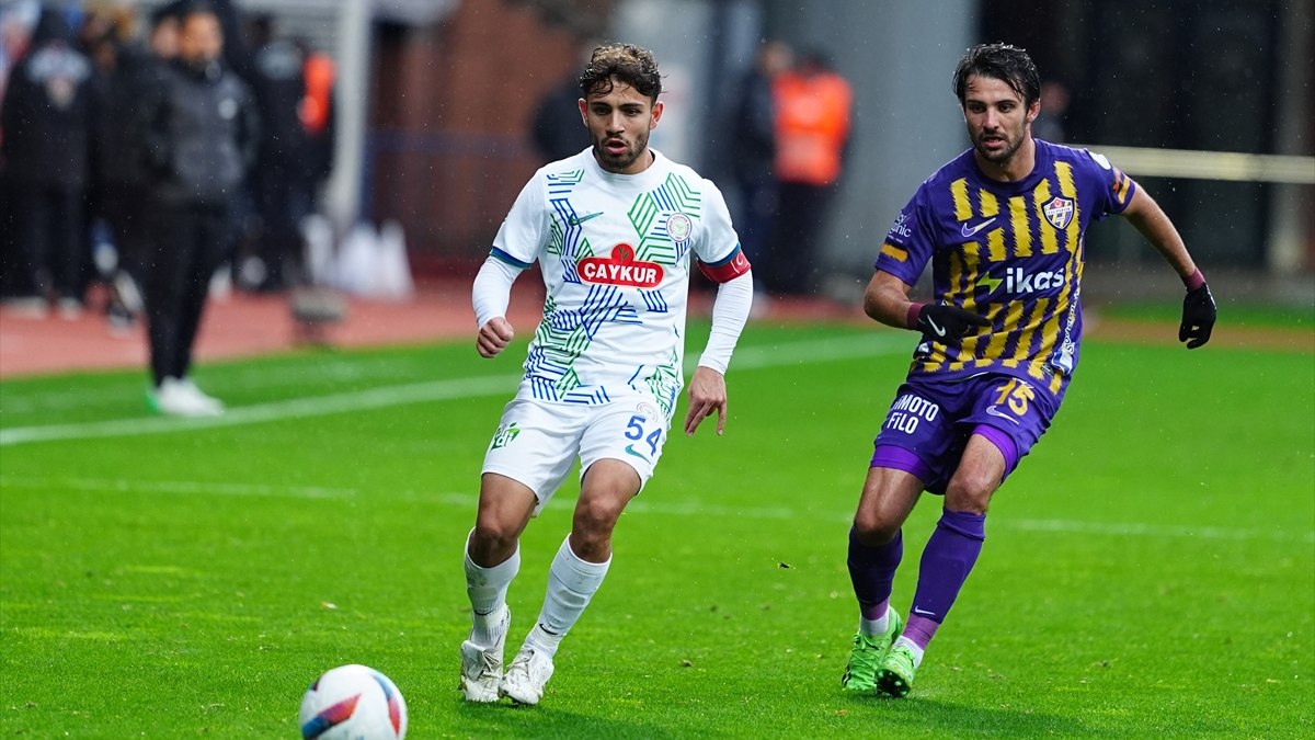 Rizespor, Eyüpspor’u 2 golle mağlup etti! İstanbul ekibinde 3 isim Galatasaray maçında yok