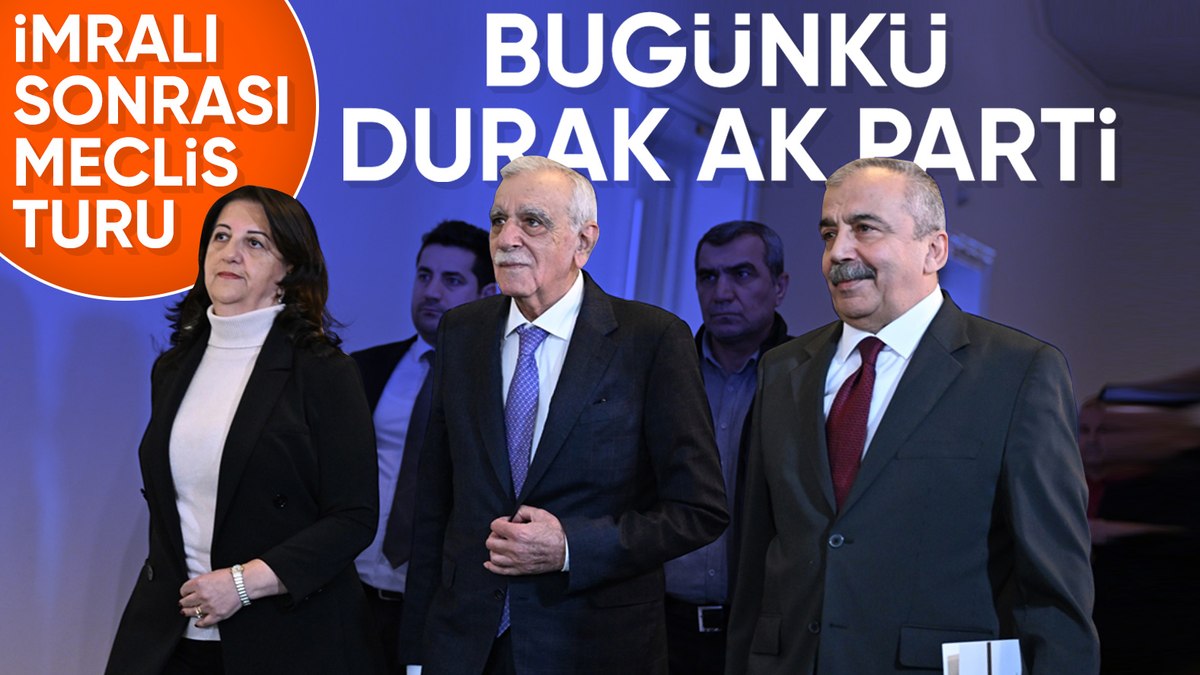 Ankara’da gündem yoğun: AK Parti ve DEM heyeti bugün görüşecek