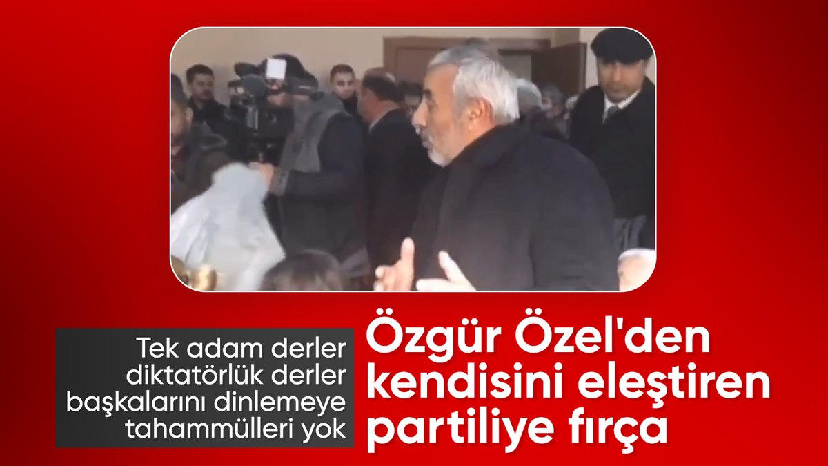 Özgür Özel kendisini eleştiren partiliyle tartıştı